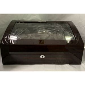 Diplomat Black 6 Slot Universal Automatic Watch Wonder With 7 Storage Space MA59